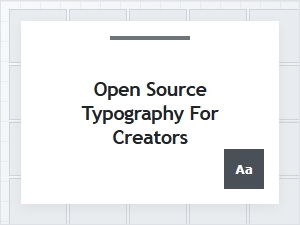 Top Open Source Fonts for Creative Projects